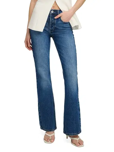 Favorite Daughter Women's The Alba Low-Rise Bootcut Jeans | Thumbnail 4 Favorite Daughter Women's The Alba Low-Rise Bootcut Jeans | Thumbnail 4