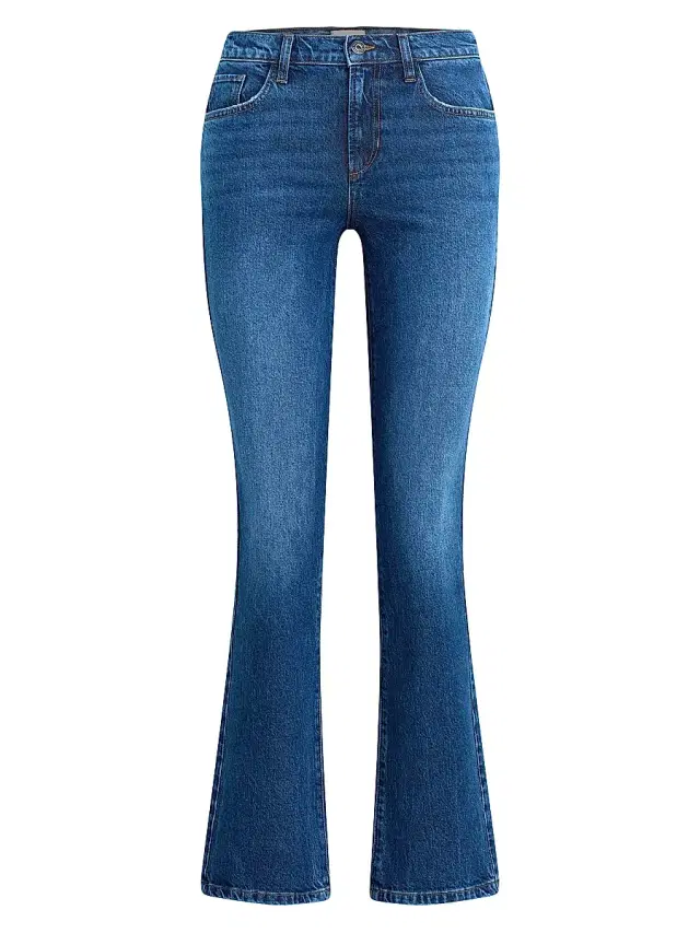 Favorite Daughter Women's The Alba Low-Rise Bootcut Jeans - Wisteria