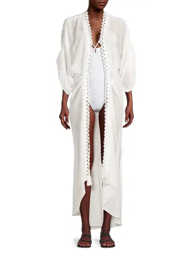 Ramy Brook Women's Raelynn Maxi Dress - White - Size Large | Thumbnail 2