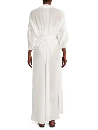 Ramy Brook Women's Raelynn Maxi Dress - White - Size Large | Thumbnail 5