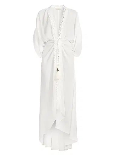 Ramy Brook Women's Raelynn Maxi Dress - White - Size Large | Thumbnail 1