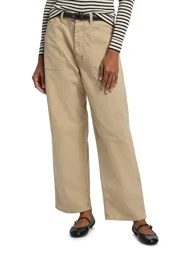 Nili Lotan Women's Whitney Stretch Cotton Pants - Vintage Washed Solstice - Size 10 | Thumbnail 3 Nili Lotan Women's Whitney Stretch Cotton Pants - Vintage Washed Solstice - Size 10 | Thumbnail 3