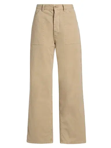 Nili Lotan Women's Whitney Stretch Cotton Pants - Vintage Washed Solstice - Size 10 | Thumbnail 1 Nili Lotan Women's Whitney Stretch Cotton Pants - Vintage Washed Solstice - Size 10 | Thumbnail 1