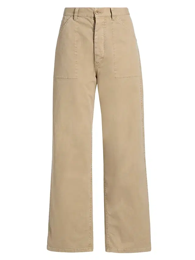 Nili Lotan Women's Whitney Stretch Cotton Pants - Vintage Washed Solstice