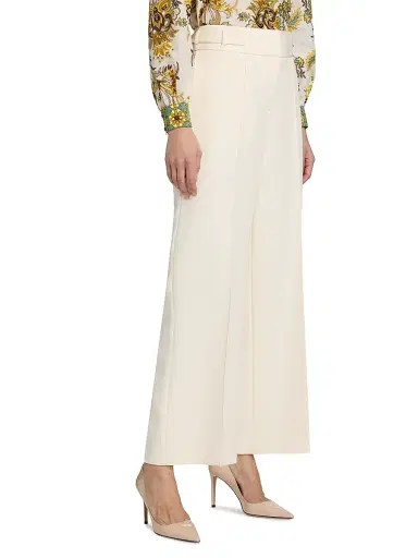 Elie Tahari Women's The Leah Wide-Leg Pants | Thumbnail 4