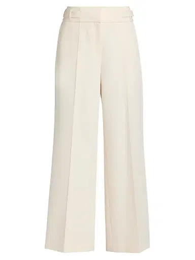 Elie Tahari Women's The Leah Wide-Leg Pants | Thumbnail 1