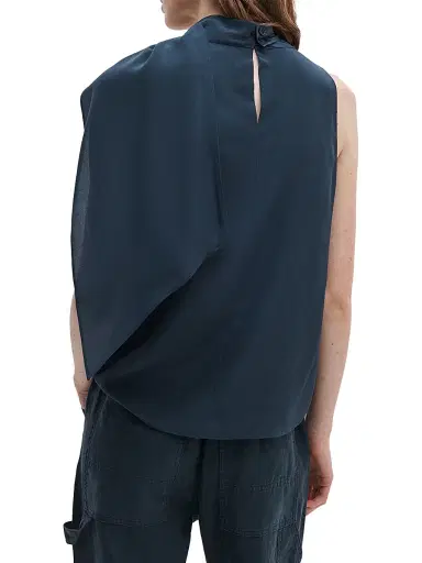 rag & bone Women's Adela Scarf Silk Top - Salute | Thumbnail 4 rag & bone Women's Adela Scarf Silk Top - Salute | Thumbnail 4