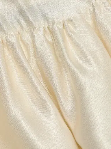 LAMARQUE Women's Chalina Ruffled Satin Midi-Skirt - Cream - Size XS | Thumbnail 7 LAMARQUE Women's Chalina Ruffled Satin Midi-Skirt - Cream - Size XS | Thumbnail 7