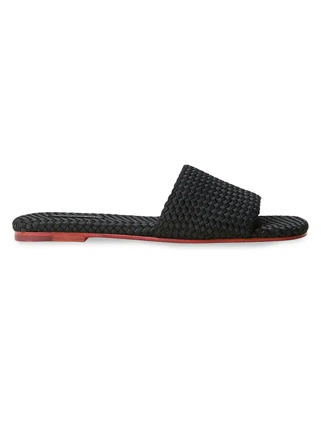 Naghedi Women's St. Barths Slide Sandals - Onyx