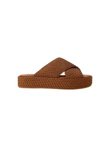 Naghedi Women's Laguna Platform Sandals - Teak - Size 11 | Thumbnail 1