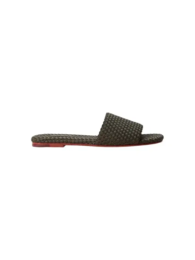 Naghedi Women's St. Barths Slide Sandals - Olive