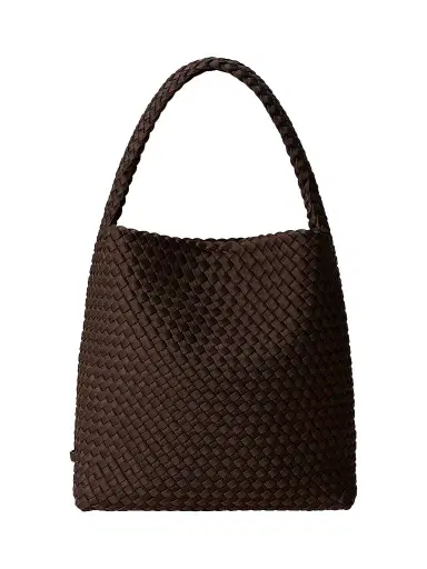 Naghedi Women's Nomad Medium Hobo Bag - Chocolate | Thumbnail 1