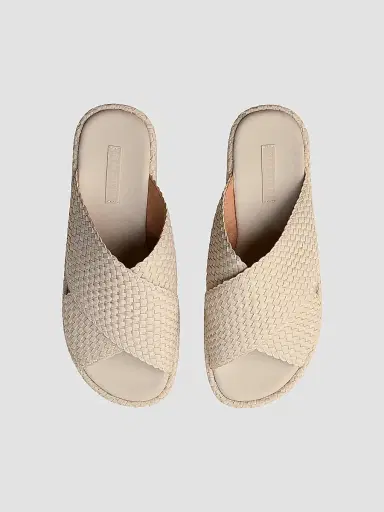 Naghedi Women's Laguna Platform Sandals - Ecru - Size 11 | Thumbnail 3