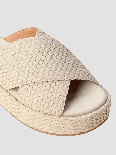 Naghedi Women's Laguna Platform Sandals - Ecru - Size 11 | Thumbnail 4