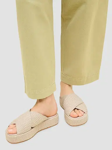 Naghedi Women's Laguna Platform Sandals - Ecru - Size 11 | Thumbnail 6