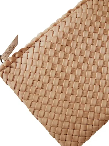 Naghedi Women's St. Barths Large Tote Bag - Camel | Thumbnail 5