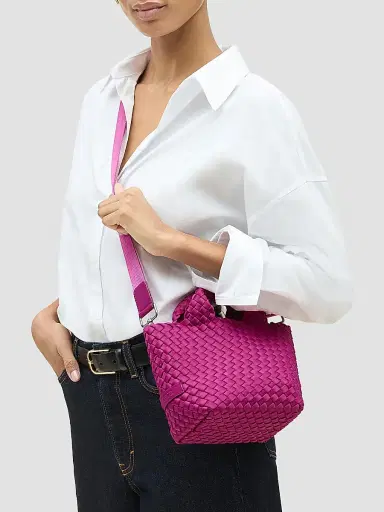 NAGHEDI Women's St. Barths Petit Tote Bag - Rio | Thumbnail 4 NAGHEDI Women's St. Barths Petit Tote Bag - Rio | Thumbnail 4