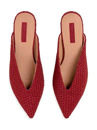 Naghedi Women's Strada Kitten Heel Mules | Thumbnail 3