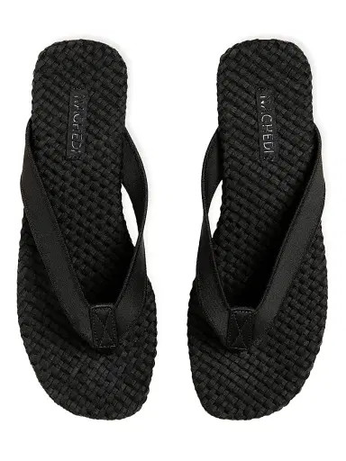 Naghedi Women's Hydra Flip Flops - Onyx - Size 6 | Thumbnail 2