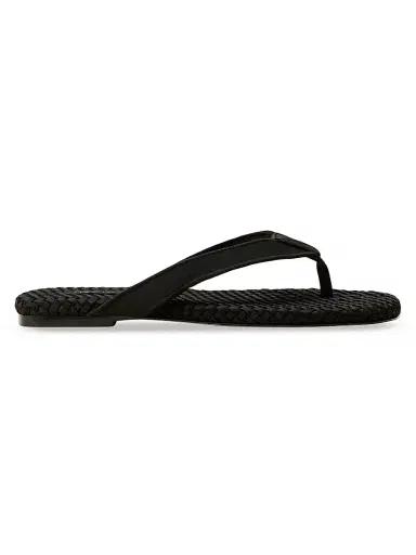 Naghedi Women's Hydra Flip Flops - Onyx - Size 6 | Thumbnail 1