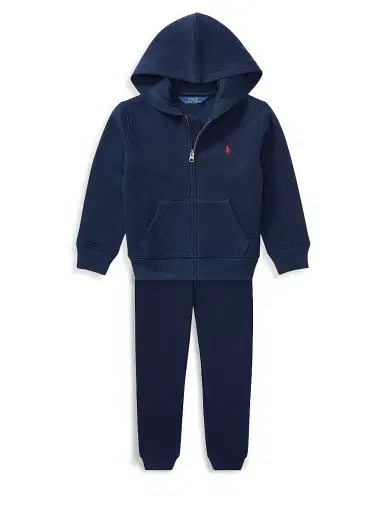 Polo Ralph Lauren Boy's Cotton-Blend Fleece Hoodie | Thumbnail 2