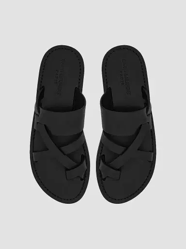 Saint Laurent Men's Culver Mules in Smooth Leather | Thumbnail 2 Saint Laurent Men's Culver Mules in Smooth Leather | Thumbnail 2