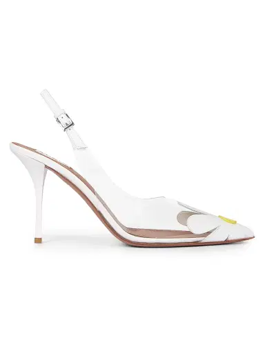 Alaïa Women's Bloom 90MM Slingback Pumps | Thumbnail 1 Alaïa Women's Bloom 90MM Slingback Pumps | Thumbnail 1