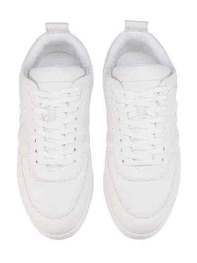 Christian Louboutin Men's SK VI Low-Top Sneakers - White - Size 15 | Thumbnail 4