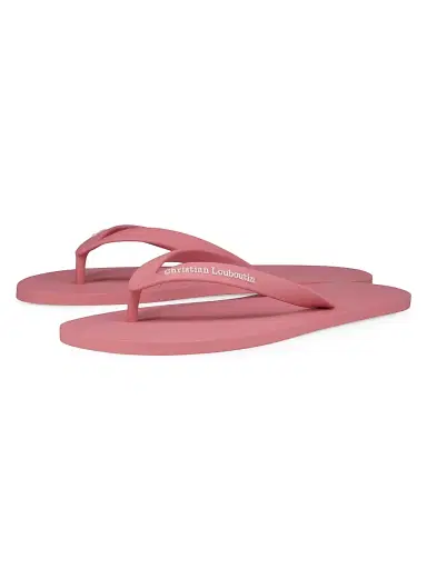 Christian Louboutin Men's Summer Rubber Thong Sandals - Bon Bon - Size 13 | Thumbnail 2 Christian Louboutin Men's Summer Rubber Thong Sandals - Bon Bon - Size 13 | Thumbnail 2