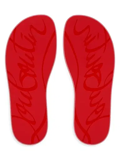 Christian Louboutin Men's Summer Rubber Thong Sandals - Bon Bon - Size 13 | Thumbnail 5 Christian Louboutin Men's Summer Rubber Thong Sandals - Bon Bon - Size 13 | Thumbnail 5