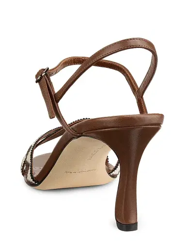 Manolo Blahnik Women's Popeyana Leather Stiletto-Heel Slingback Sandals | Thumbnail 3 Manolo Blahnik Women's Popeyana Leather Stiletto-Heel Slingback Sandals | Thumbnail 3