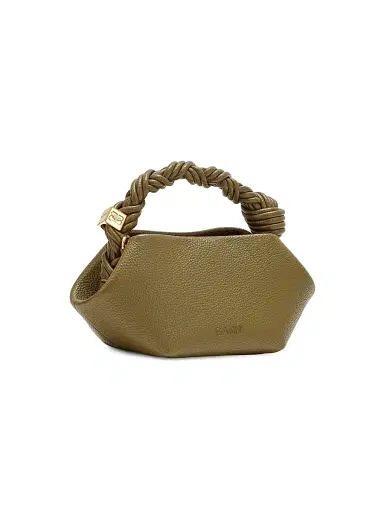 Ganni Women's Bou Mini Top Handle Bag - Olive | Thumbnail 2