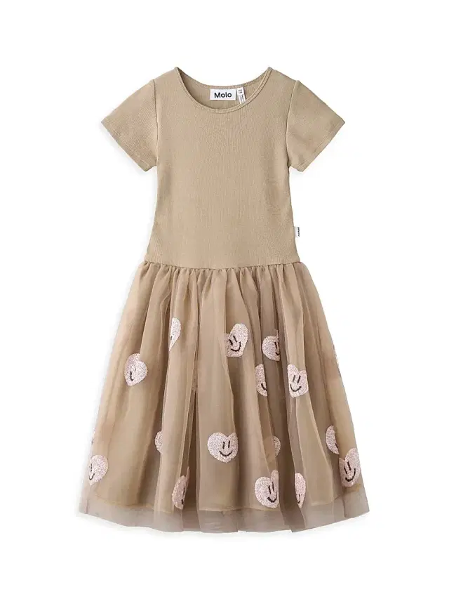 Little Girl's & Girl's Cyrusila A-Line Dress - Teak