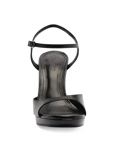 Schutz Women's Scarlett 115MM Leather Platform Sandals - Black | Thumbnail 5 Schutz Women's Scarlett 115MM Leather Platform Sandals - Black | Thumbnail 5