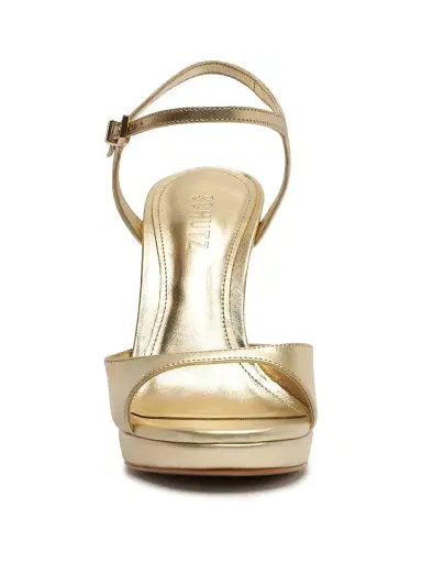 Schutz Women's Scarlett 115MM Leather Platform Sandals - Platinum | Thumbnail 5 Schutz Women's Scarlett 115MM Leather Platform Sandals - Platinum | Thumbnail 5