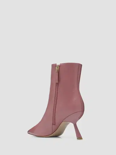 Alexandre Birman Women's Natalie 85MM Leather Ankle Boots - Clay - Size 12 | Thumbnail 2