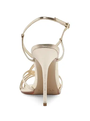 Alexandre Birman Women's Kim 100MM Strappy Leather Sandals - Golden - Size 12 | Thumbnail 4 Alexandre Birman Women's Kim 100MM Strappy Leather Sandals - Golden - Size 12 | Thumbnail 4