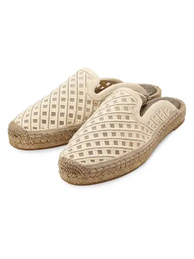 Brunello Cucinelli Women's Diamond - Patterned Espadrilles | Thumbnail 2 Brunello Cucinelli Women's Diamond - Patterned Espadrilles | Thumbnail 2