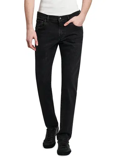 Dolce & Gabbana Men's Variante Dark Wash Stretch Jeans - Variante Abbinata - Size 56 | Thumbnail 3