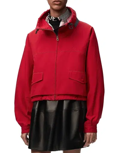 Loewe Women's Stand Collar Double Hem Parka | Thumbnail 3 Loewe Women's Stand Collar Double Hem Parka | Thumbnail 3