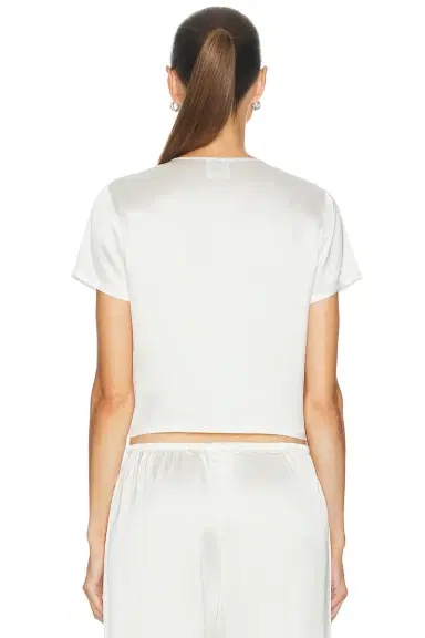 LESET Barb Short Sleeve Cardigan | Thumbnail 3