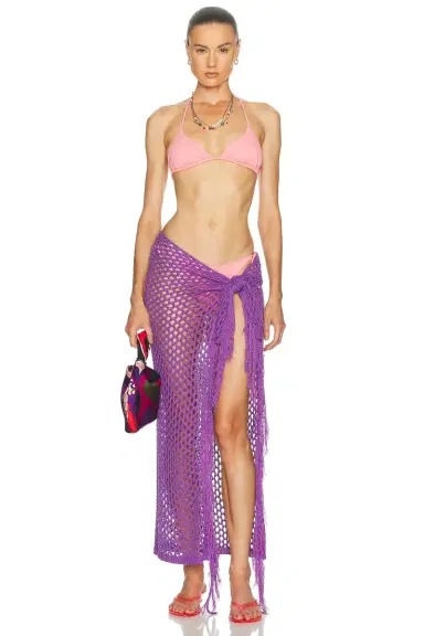 Caro Luna Juana Sequins Pareo | Thumbnail 5