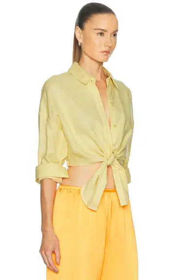 Staud Lisa Linen Top | Thumbnail 2