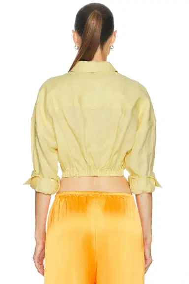 Staud Lisa Linen Top | Thumbnail 3