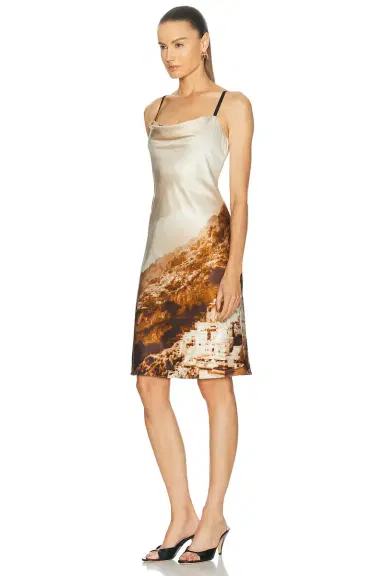 Staud Evangeline Silk Dress | Thumbnail 3 Staud Evangeline Silk Dress | Thumbnail 3