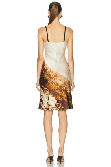 Staud Evangeline Silk Dress | Thumbnail 4 Staud Evangeline Silk Dress | Thumbnail 4