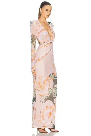 PatBo Lotus Long Sleeve Maxi Dress | Thumbnail 2 PatBo Lotus Long Sleeve Maxi Dress | Thumbnail 2