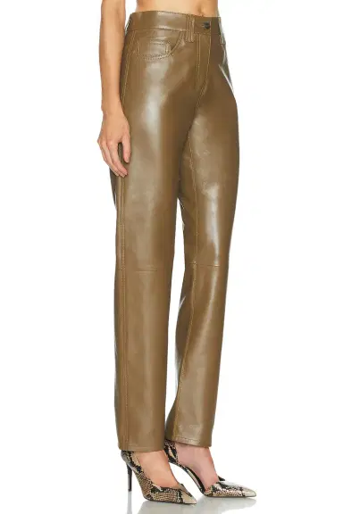 Khaite Callum Leather Pant | Thumbnail 2