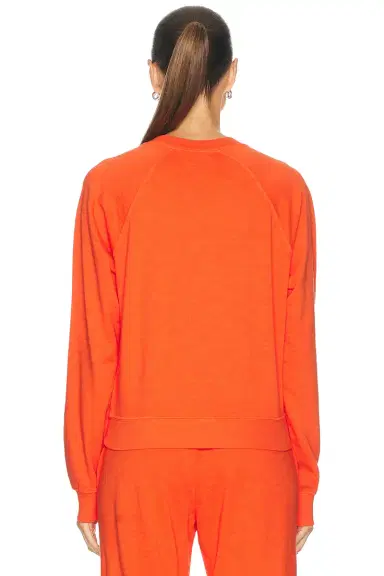 ÉTERNE Shrunken Raglan Sweatshirt | Thumbnail 3