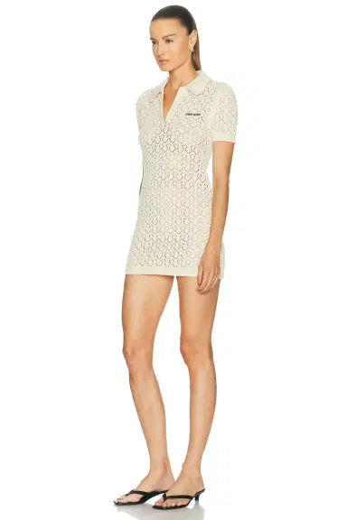 Miu Miu Cotton Traforo F.5 Dress | Thumbnail 2 Miu Miu Cotton Traforo F.5 Dress | Thumbnail 2